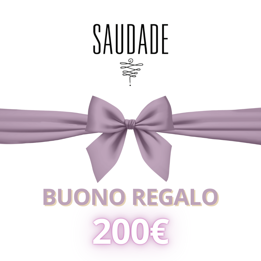 GIFT CARD SAUDADE STORE 200€