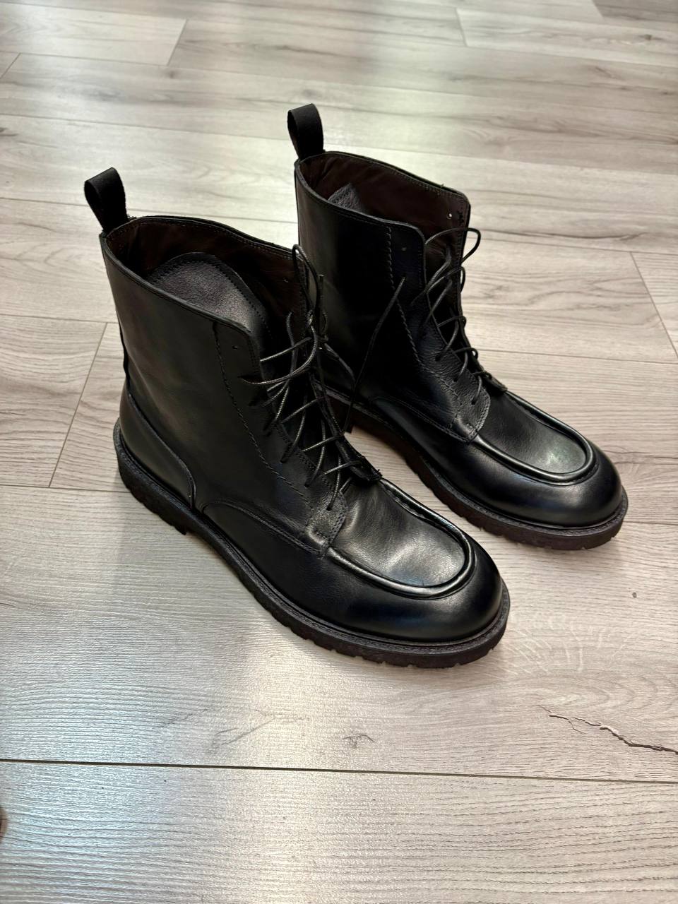 ALFAMA MOC BOOTS – Nero