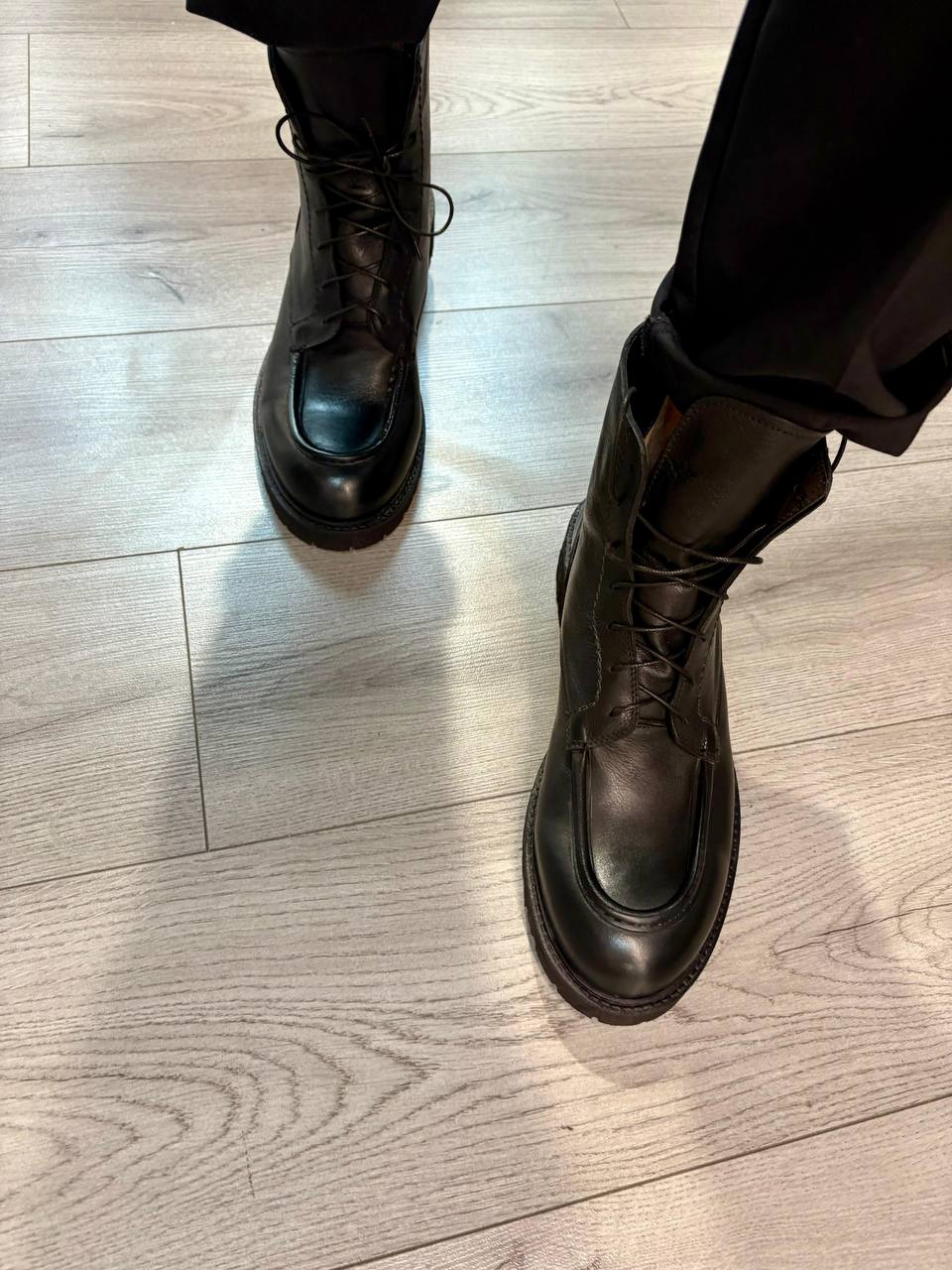 ALFAMA MOC BOOTS – Nero